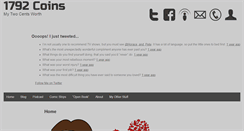 Desktop Screenshot of 1792coins.com